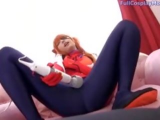 Evangelion Asuka POV Cosplay sex film Blowhob