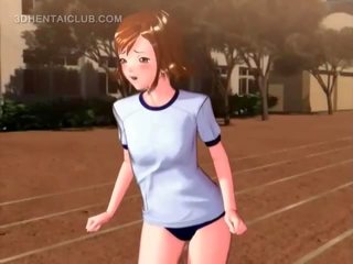 Chúlostivý anime násťročné dostane fucked podľa ju vysokoškolská študentka