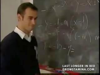Adult movie just after class with the fucking teacher