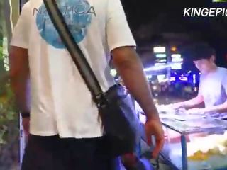 Russa strumpet em bangkok vermelho luz district [hidden camera]